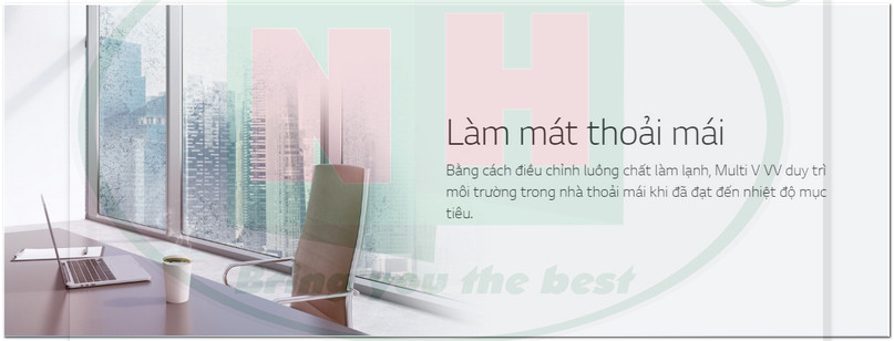 Máy lạnh LG Multi V IV làm mát thoải mái - Nhà thầu Nguyễn Hoàng HVAC Contractor
