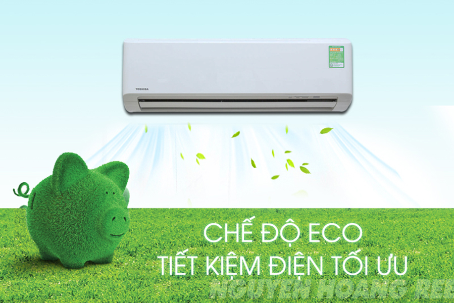 chế độ eco tiết kiệm điện Toshiba